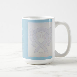 Taza De Café Cinta de sensibilización de emphysema Angel Person