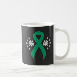 Taza De Café Cinta de sensibilización de Jade de Chalkboard