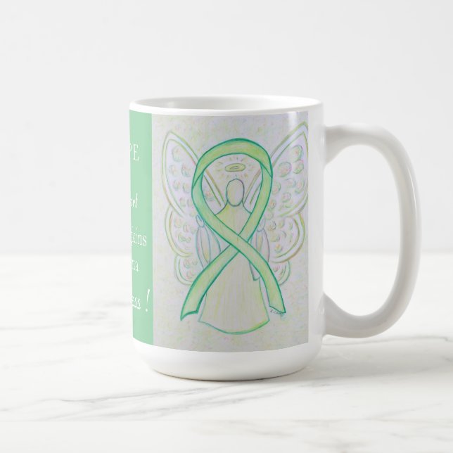 Taza De Café Cinta de sensibilización del linfoma no Hodgkins A (Derecha)
