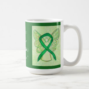 Taza De Café Cinta de sensibilización infantil ausente Angel Pe