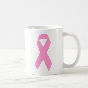 Taza De Café Cinta de sensibilización rosa