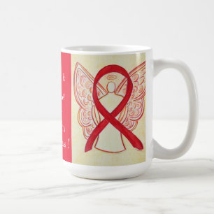 Taza De Café Cinta de sensibilización sobre adicción a las drog