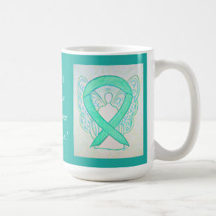 Taza De Café Cinta de sensibilización sobre el cáncer de hígado