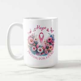 Taza De Café Cinta de sensibilización sobre el cáncer de mama