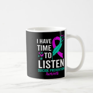 Taza De Café Cinta de Sensibilización sobre el Suicidio Mental 