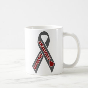 Taza De Café Cinta de sensibilización sobre la diabetes