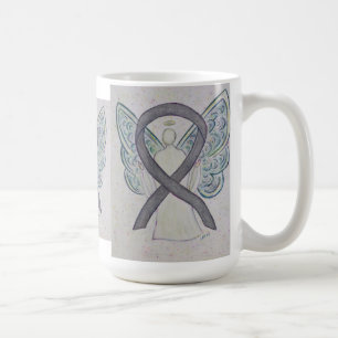 Taza De Café Cinta de sensibilización sobre la parrilla de plat