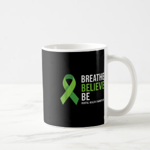 Taza De Café Cinta de Sensibilización sobre la Salud Mental de 