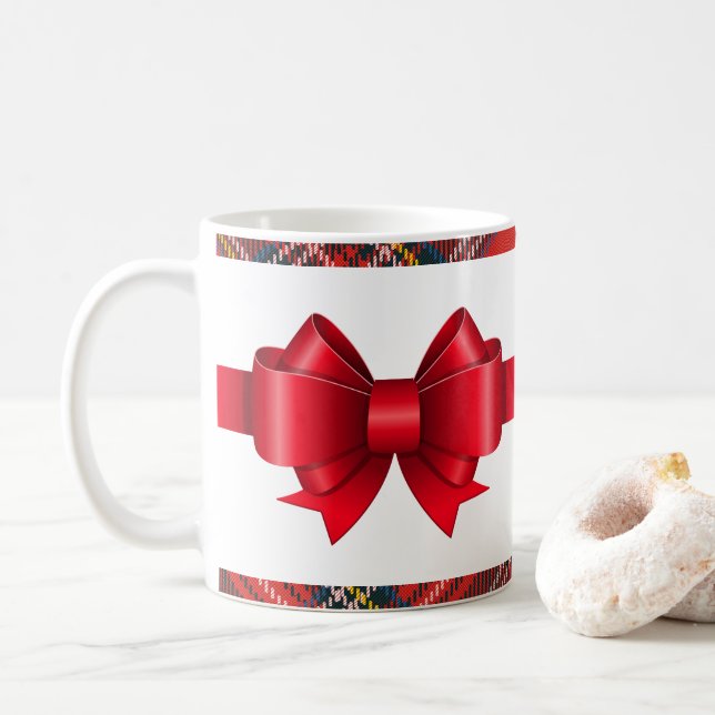Taza De Café Cinta de vacaciones (Con donut)