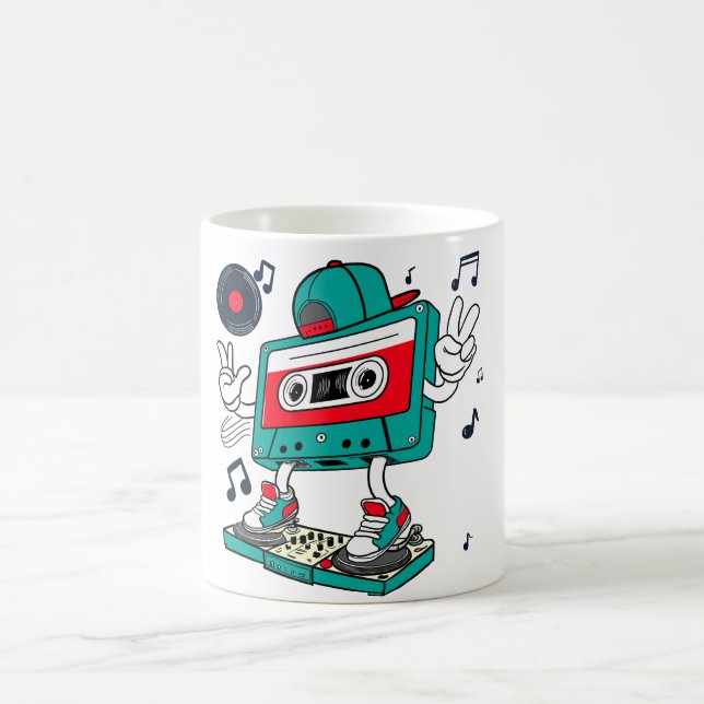 Taza De Café cinta DJ (Centro)