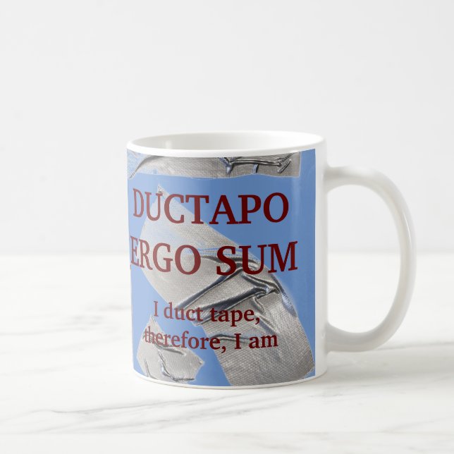 Taza De Café Cinta Duct (Derecha)