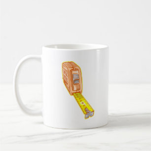 Taza De Café Cinta medida métrica sistema de medición de cinta