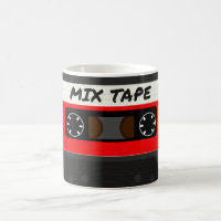 Cinta Mixta Roja - Regalo Inspirado en los 80 y 90