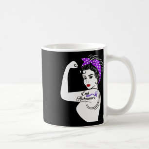 Taza De Café Cinta Morada Fuerte de Concienciación Regalo de Ba