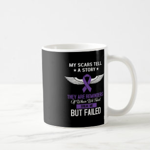 Taza De Café Cinta pancreática contra el cáncer 10