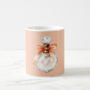 Taza De Café Cinta para frasco de perfume Très Jolie (muy bonit
