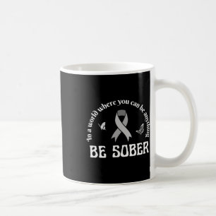 Taza De Café Cinta púrpura Sobredosificación Mes de recuperació