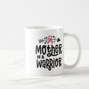 Taza De Café Cinta Rosa Del Cáncer De Mama De Una Familia Guerr