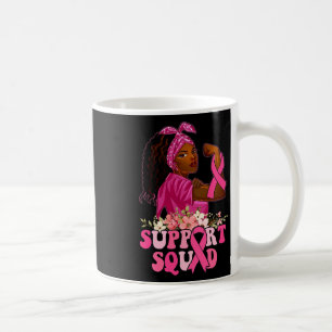 Taza De Café Cinta rosa Mujeres fuertes apoyan el Cáncer de Mam