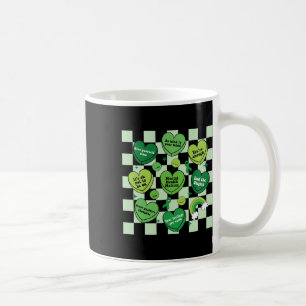 Taza De Café Cinta verde cardíaca problemas de salud mental ale