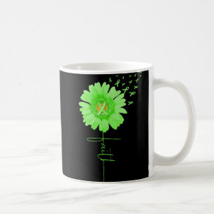 Taza De Café Cinta Verde Daisy Faiy Conciencia sobre la salud m