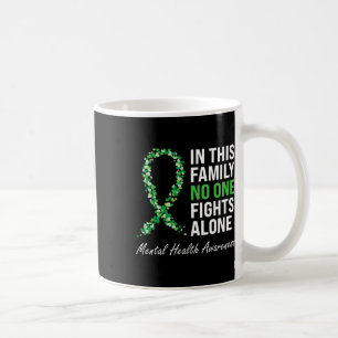 Taza De Café Cinta verde de sensibilización sobre la salud 3