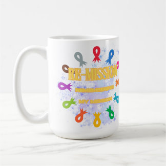 Taza De Café Cintas de cáncer de remisión
