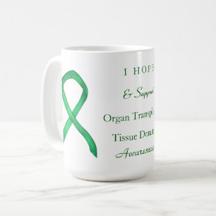 Taza De Café Cintas de cinta de sensibilización sobre donación