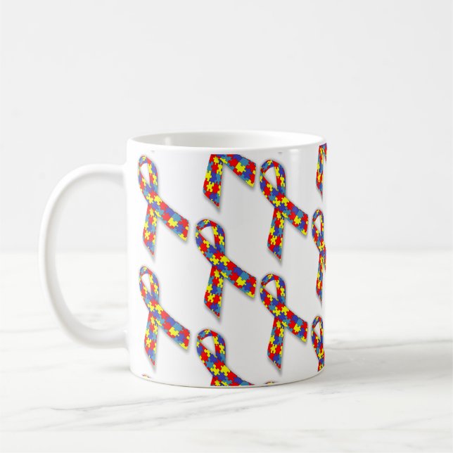 Taza De Café Cintas de rompecabezas (Izquierda)