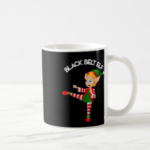 Taza De Café Cinturón Negro Elf-taekwondo, Karate, Jui Jitsu, K