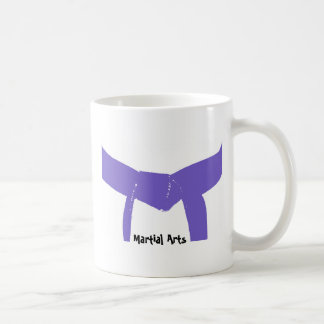 Taza De Café Cinturón púrpura de artes marciales