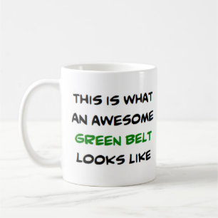 Taza De Café cinturón verde impresionante