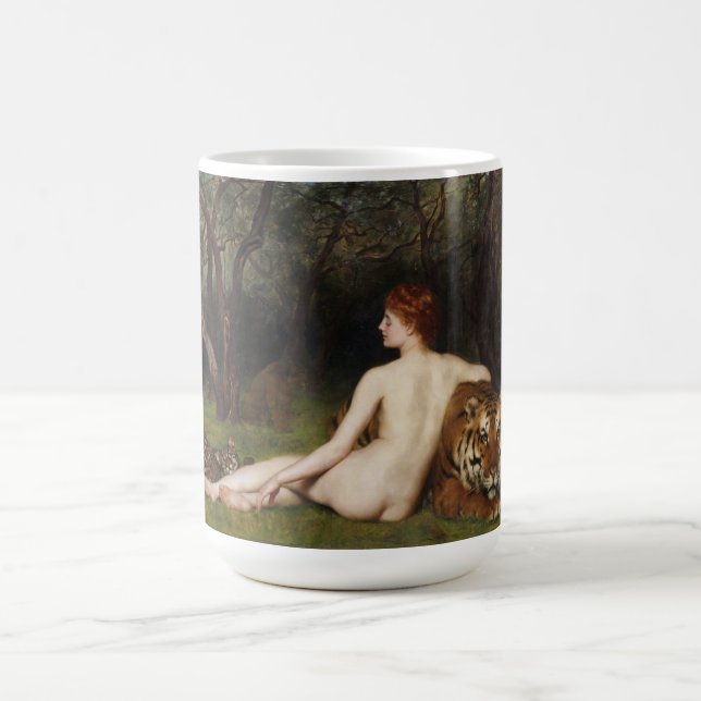 Taza De Café Circe (Beautiful Magical Woman) (by John Collier) (Centro)
