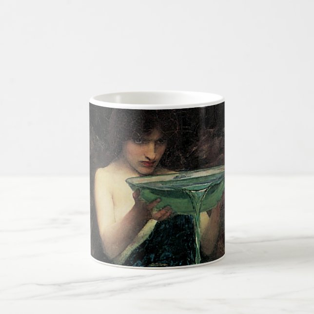 Taza De Café Circe Invidiosa por John William Waterhouse (Centro)