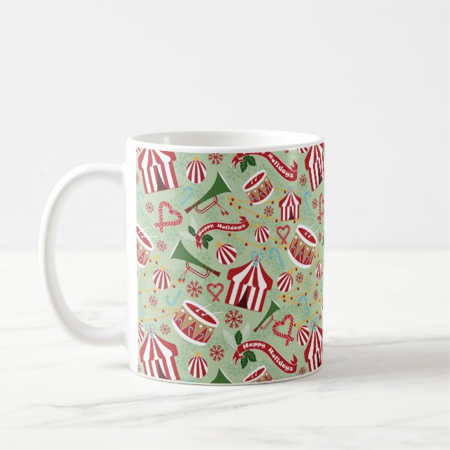 Taza De Café Circo de navidades (Izquierda)