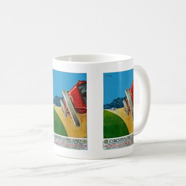 Taza De Café Circuito de Milano (Anverso derecho)