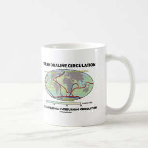 Taza De Café Circulación de Thermohaline (vuelco meridional)