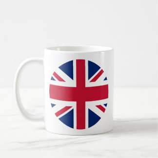 Taza de café Circular Union Jack
