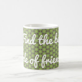 Taza De Café Círculo de Amigos Helecho Verde