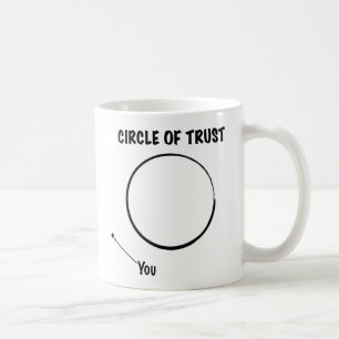 Taza De Café Círculo de la confianza
