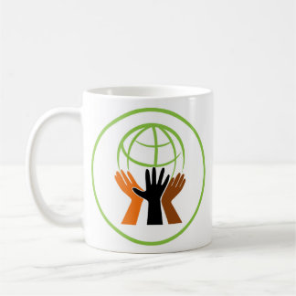 Taza De Café Círculo del pueblo de la comunidad