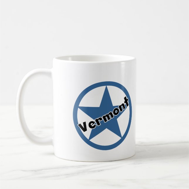 Taza De Café Círculo Vermont (Izquierda)