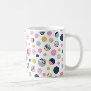 Taza De Café Círculos coloridos