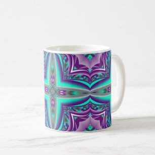 Taza De Café Círculos Concéntricos Lanzados Al Punto Resumen