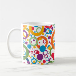Taza De Café Círculos de colores