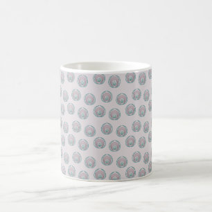 Taza De Café Círculos de pavo real