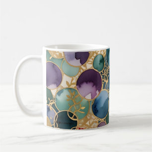 Taza De Café "Círculos de serenidad" Resumen Mug por DAKimage