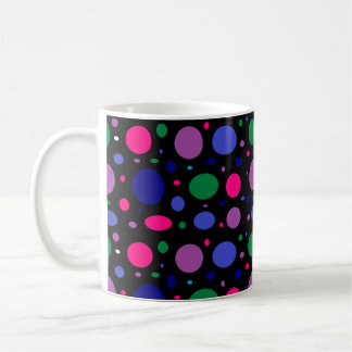 Taza De Café Círculos del fiesta