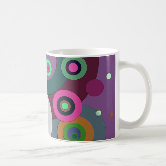 Taza De Café Círculos Interiores #12 (Derecha)