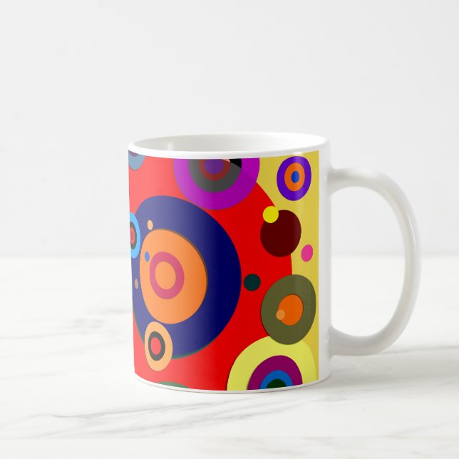 Taza De Café Círculos interiores #18 (Derecha)